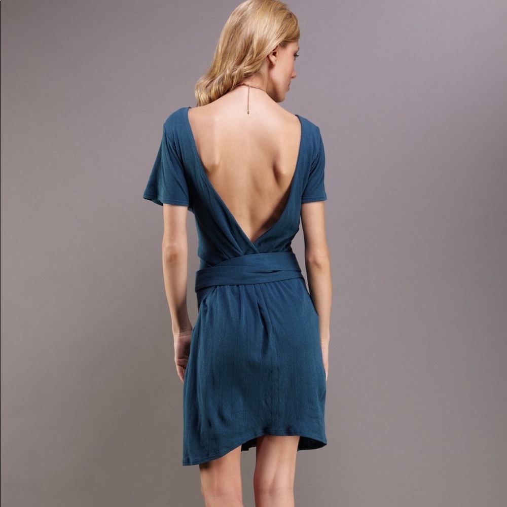 RARE Jovovich-Hawk Open Back Dress